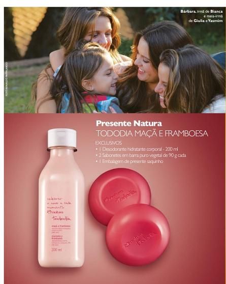 kit todo dia natura maçã e frambuesa